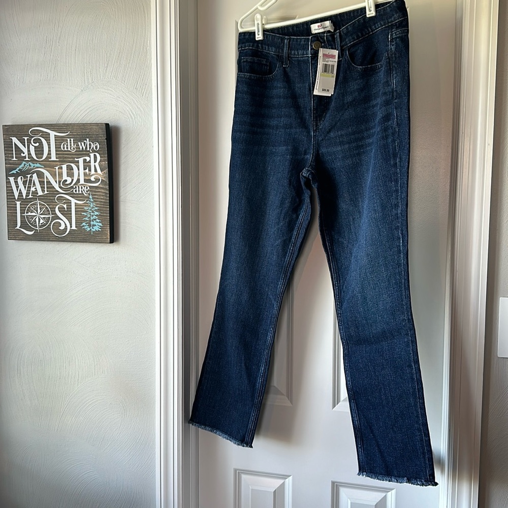 Vineyard Vines Straight Crop High Rise Jeans - NWT